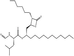 Orlistat structure diagram