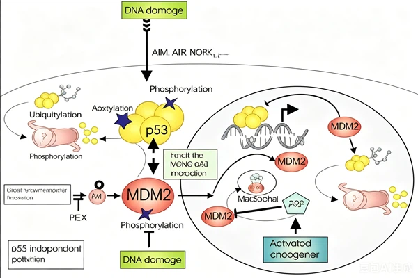 Regulation of the p53-MDM2 signaling pathway in PNC27 Peptide Regulation of the p53-MDM2 signaling pathway in PNC27 Peptide