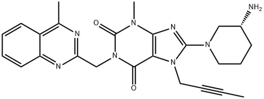 Linaglitpin C25H28N8O2 Linaglitpin C25H28N8O2
