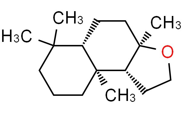Molecular structure of Ambroxide Molecular structure of Ambroxide