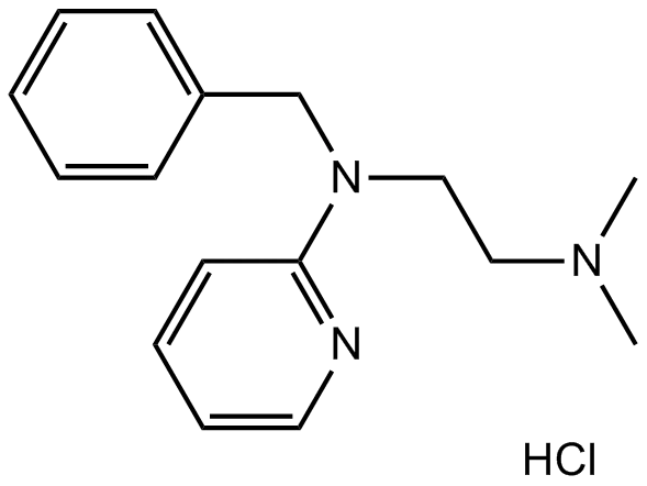 MF of Tripelennamine hydrochloride MF of Tripelennamine hydrochloride