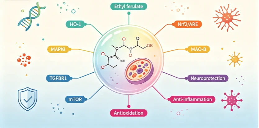 The pharmacological effects of Ferulic Acid Ethyl Eser The pharmacological effects of Ferulic Acid Ethyl Eser