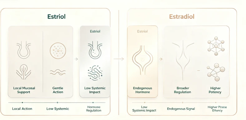 The Difference Between Estriol and Estradiol The Difference Between Estriol and Estradiol