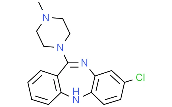 Structural formula of Clozapine Structural formula of Clozapine