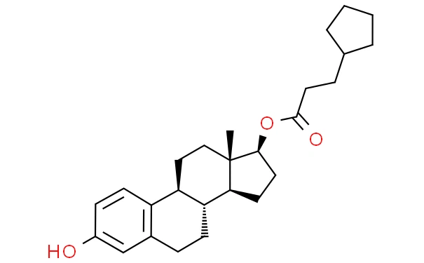 Structure of Estradiol Cypionate API Structure of Estradiol Cypionate API