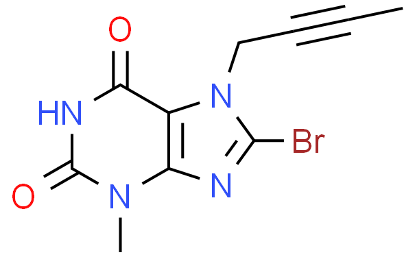 The structural formula of Linagliptin Impurity 36 The structural formula of Linagliptin Impurity 36