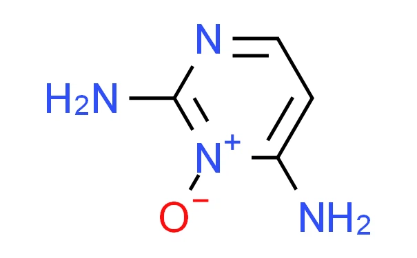 The structural formula of 2,4-Diamino pyridine 3-oxide The structural formula of 2,4-Diamino pyridine 3-oxide